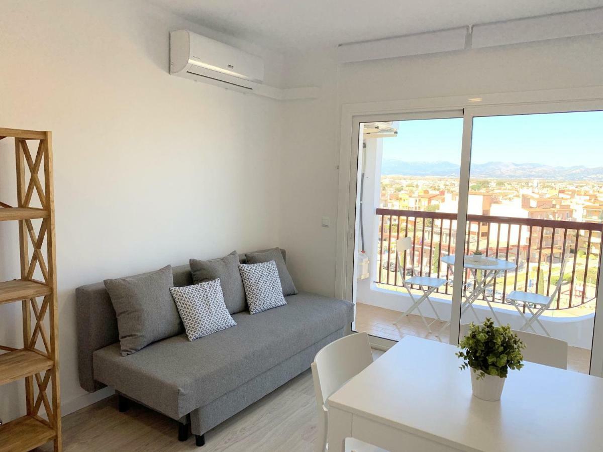 Apartamento 1ª Linea De Mar -Wifi- Aire Acondicionado Эмпуриабрава Экстерьер фото